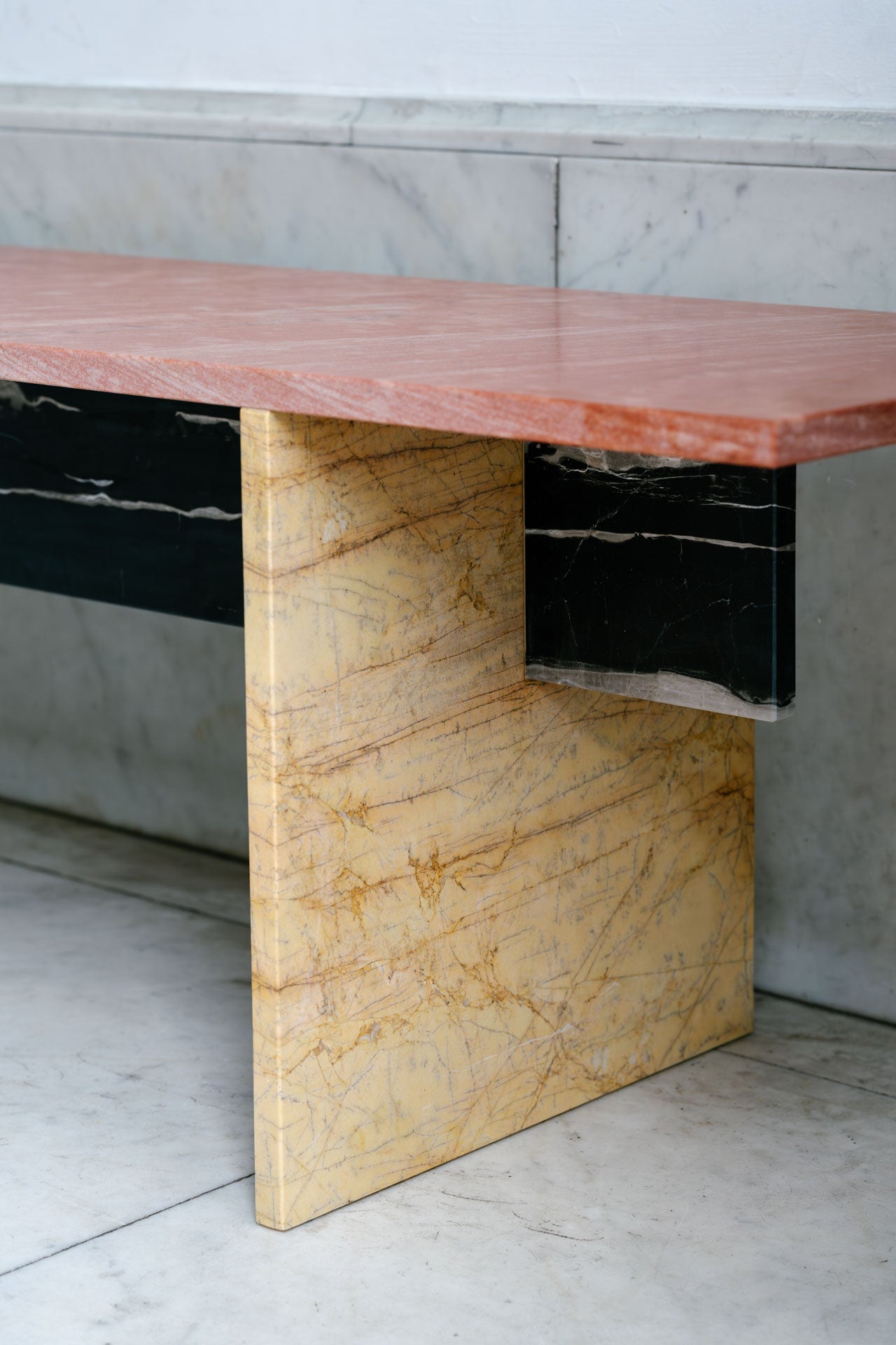 marble bench