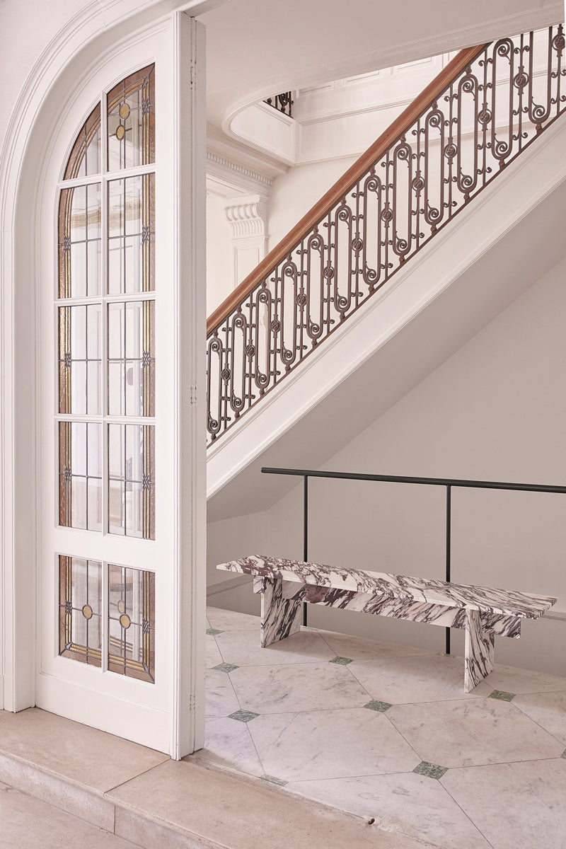 marble bench