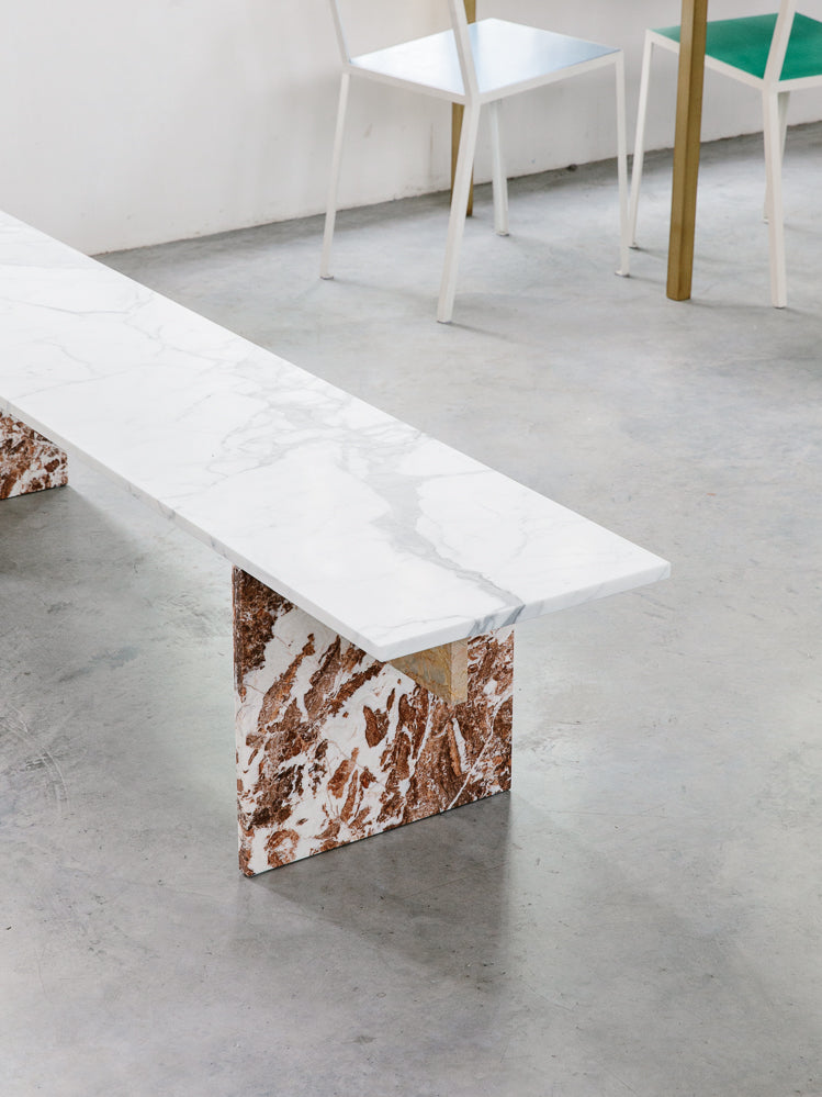marble bench